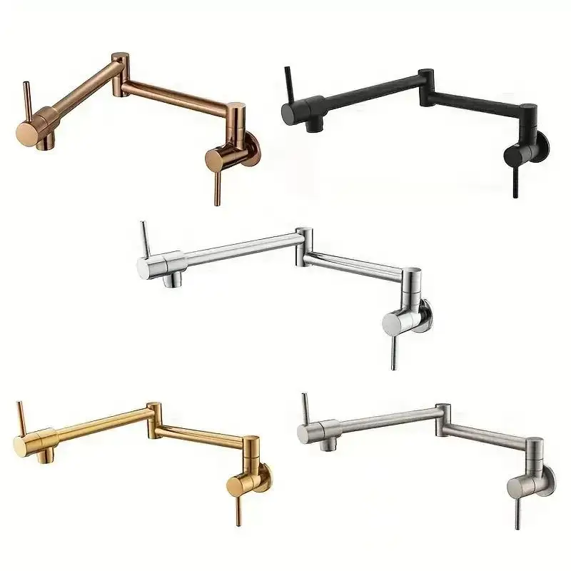 Pot Filler Faucet Wall Mount Folding - Pot Filler Tap Wall Mounted Foldable
