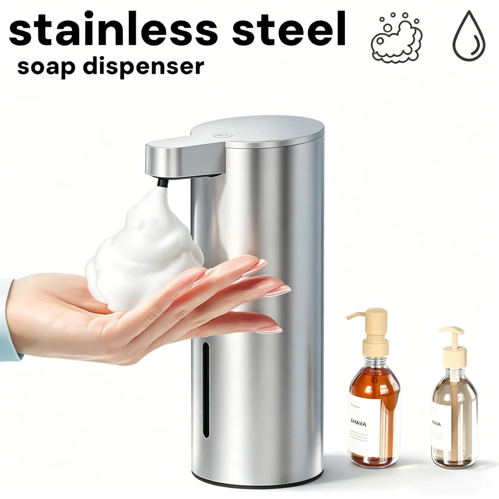 Automatic Soap Dispenser Kitchen Sink - Automatic Foam Soap Dispenser Stainless Steel