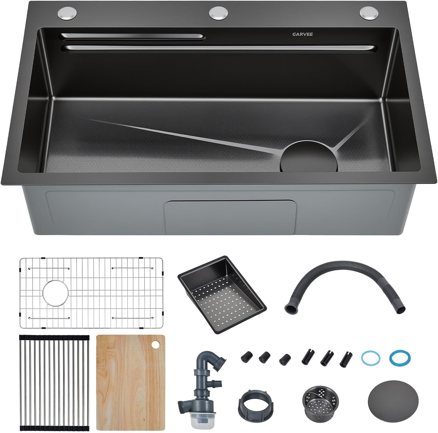 Stainless Steel Undermount Kitchen Sink 30 - Tacleekii Undermount Kitchen Sink Black 30