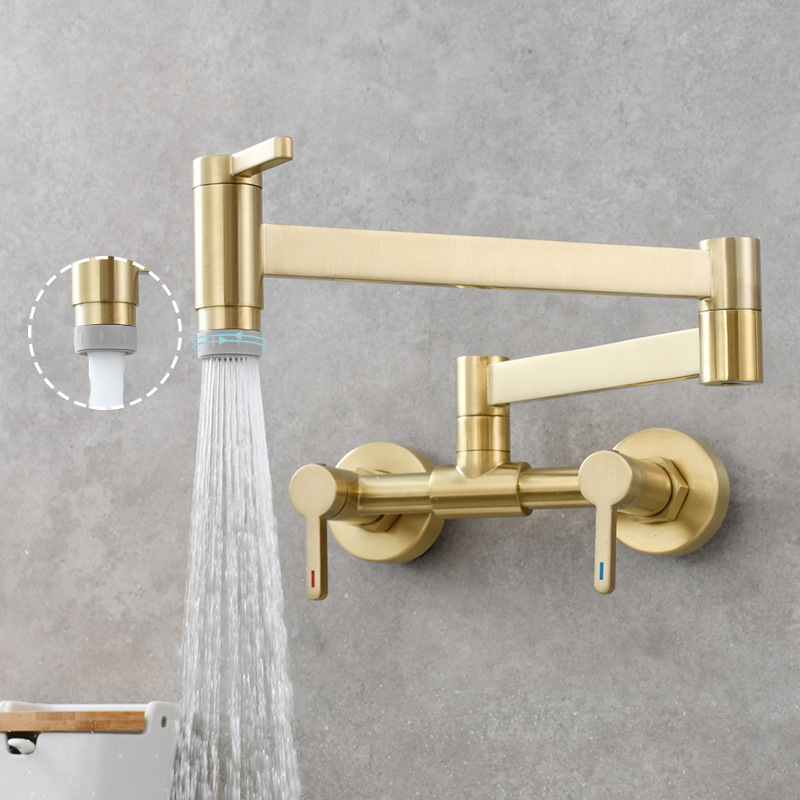Pot Filler Faucet Wall Mount Folding - Pot Filler Tap Wall Mounted Foldable