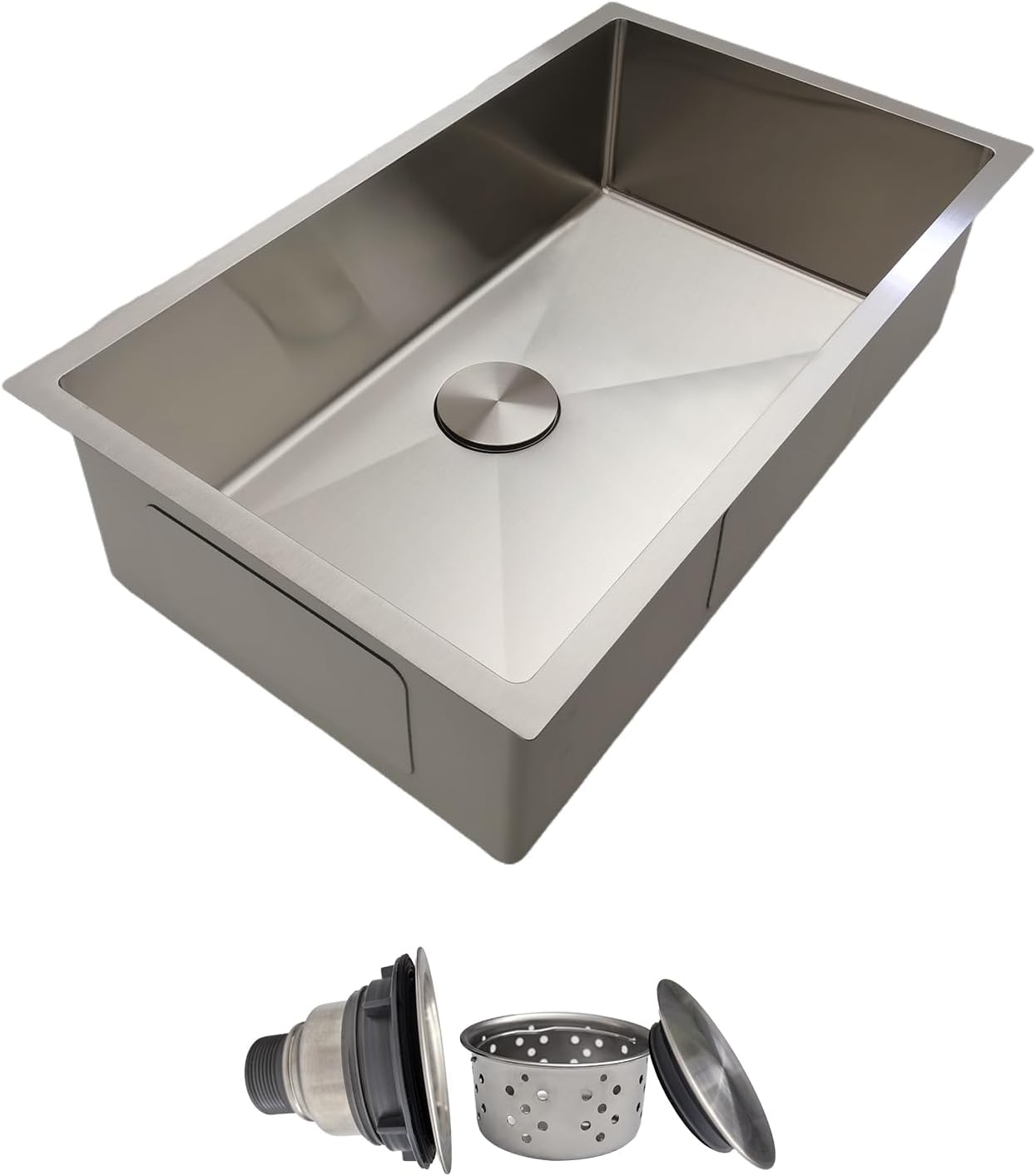 Stainless Steel Undermount Kitchen Sink 30 - 30 Inch Undermount Kitchen Sink -