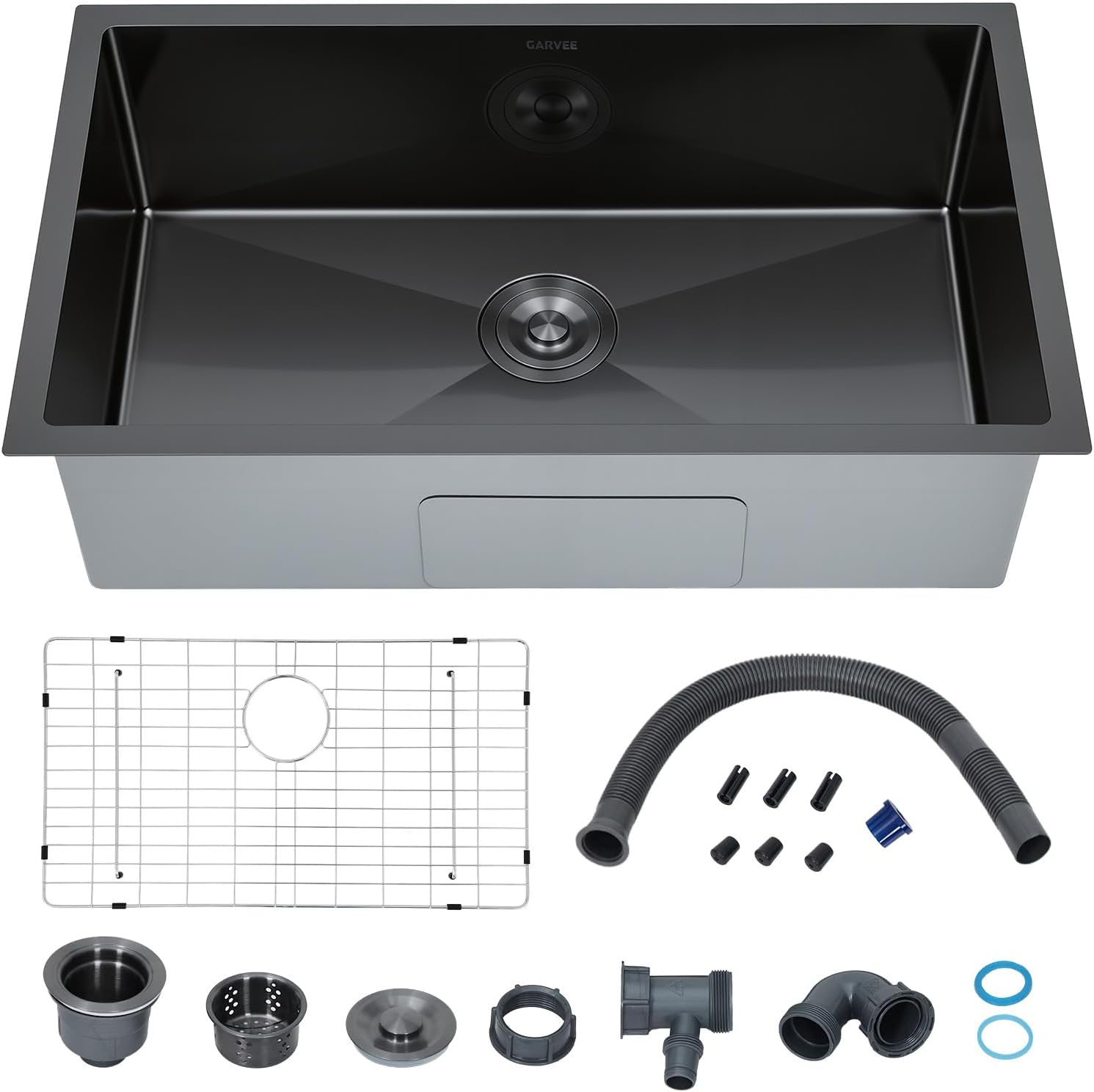 Stainless Steel Undermount Kitchen Sink 30 - Tacleekii Undermount Kitchen Sink Black 30