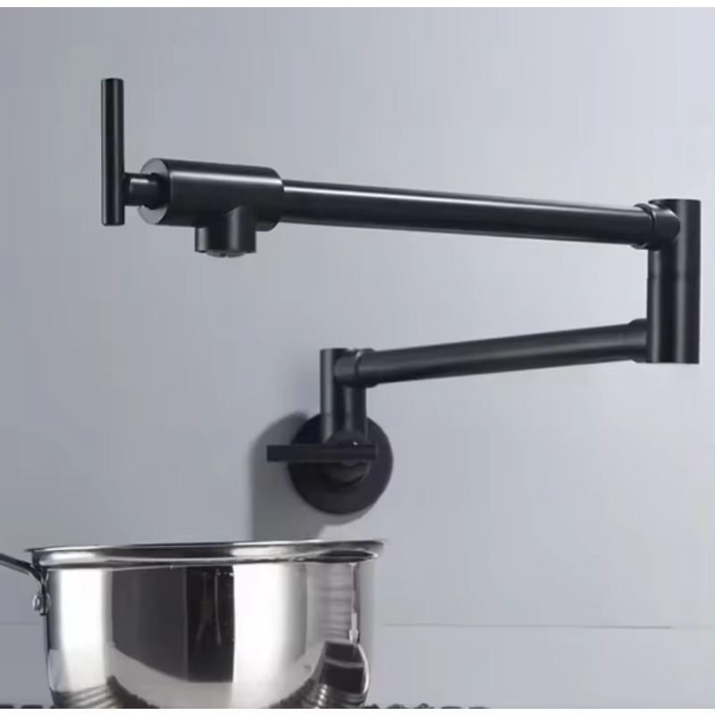 Kitchen Folding Faucet Wall Mo - Pot Filler Faucet Wall Mount Folding review and price