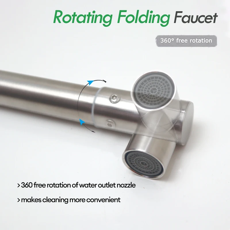 Sink Faucet Deck Mounted Kitch - Pot Filler Faucet Wall Mount Folding review and price