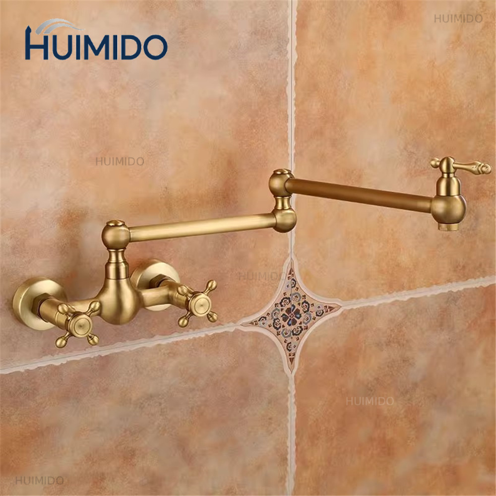 Foldable Kitchen Faucet  Antiq - Pot Filler Faucet Wall Mount Folding review and price