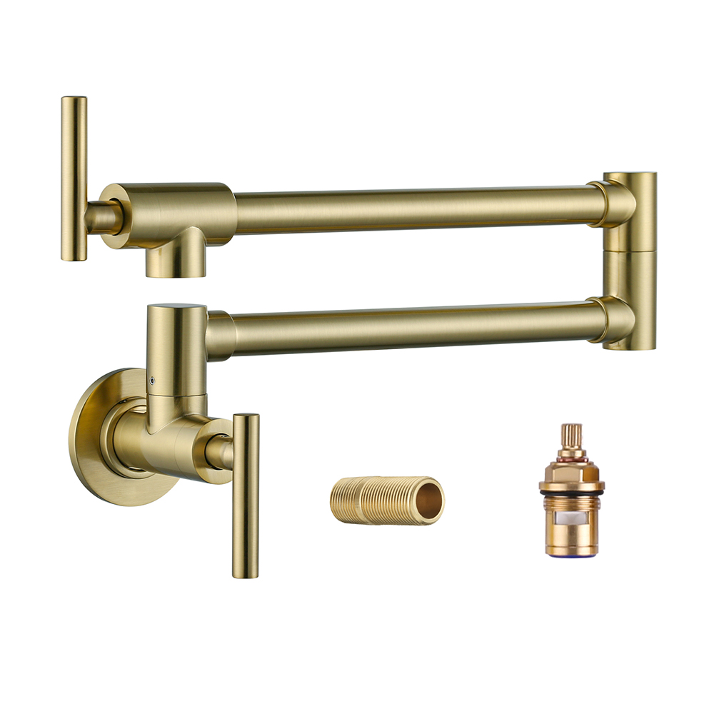 Pot Filler Faucet Gold Wall Mo - Pot Filler Faucet Wall Mount Folding review and price