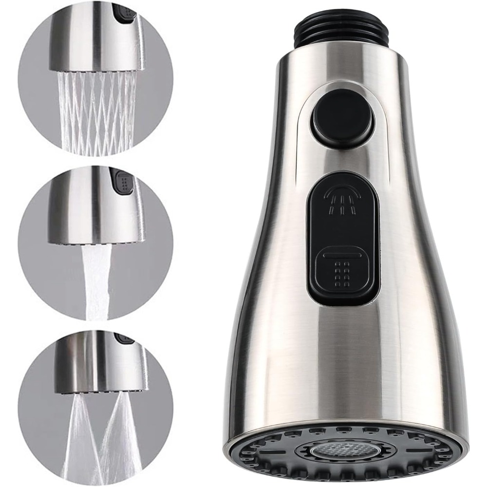 Kitchen Faucet Spray Head Repl - Pull Down Spray Kitchen Faucet Brushed Nickel review and price