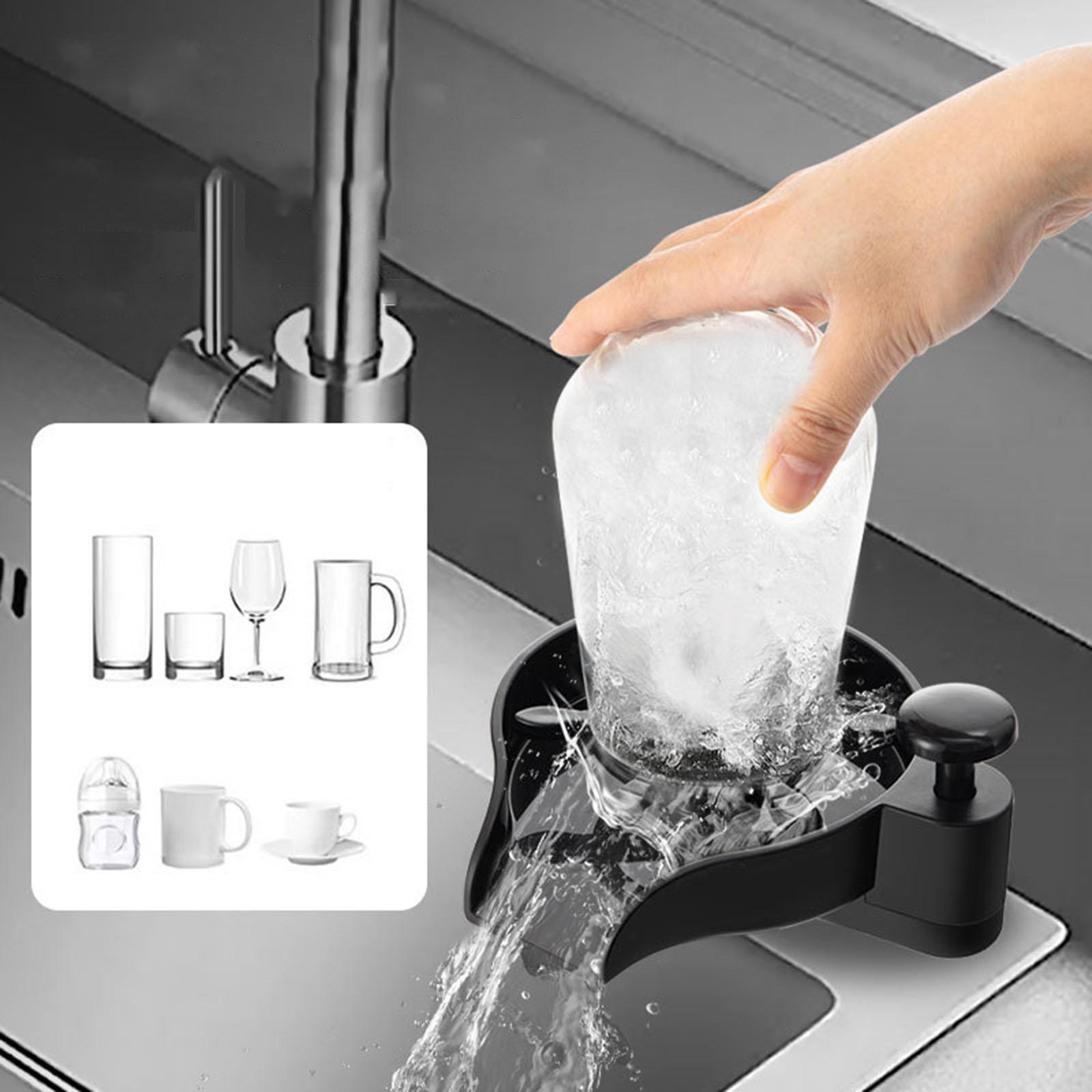 Kitchen Sink Bottle Washer Bar - Glass Rinser For Kitchen Sink Metal review and price