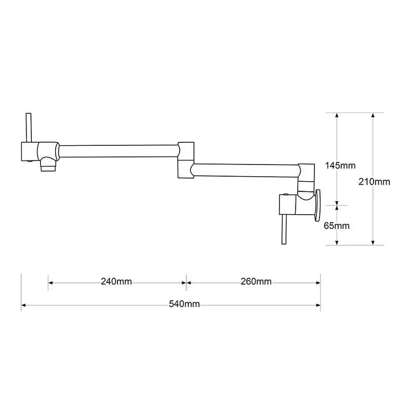 Pot Filler Tap Wall Mounted Fo - Pot Filler Faucet Wall Mount Folding review and price