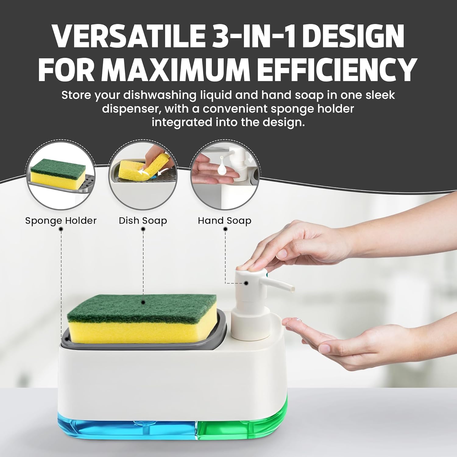 Dispenser Manual Press Automat - Automatic Soap Dispenser Kitchen Sink review and price