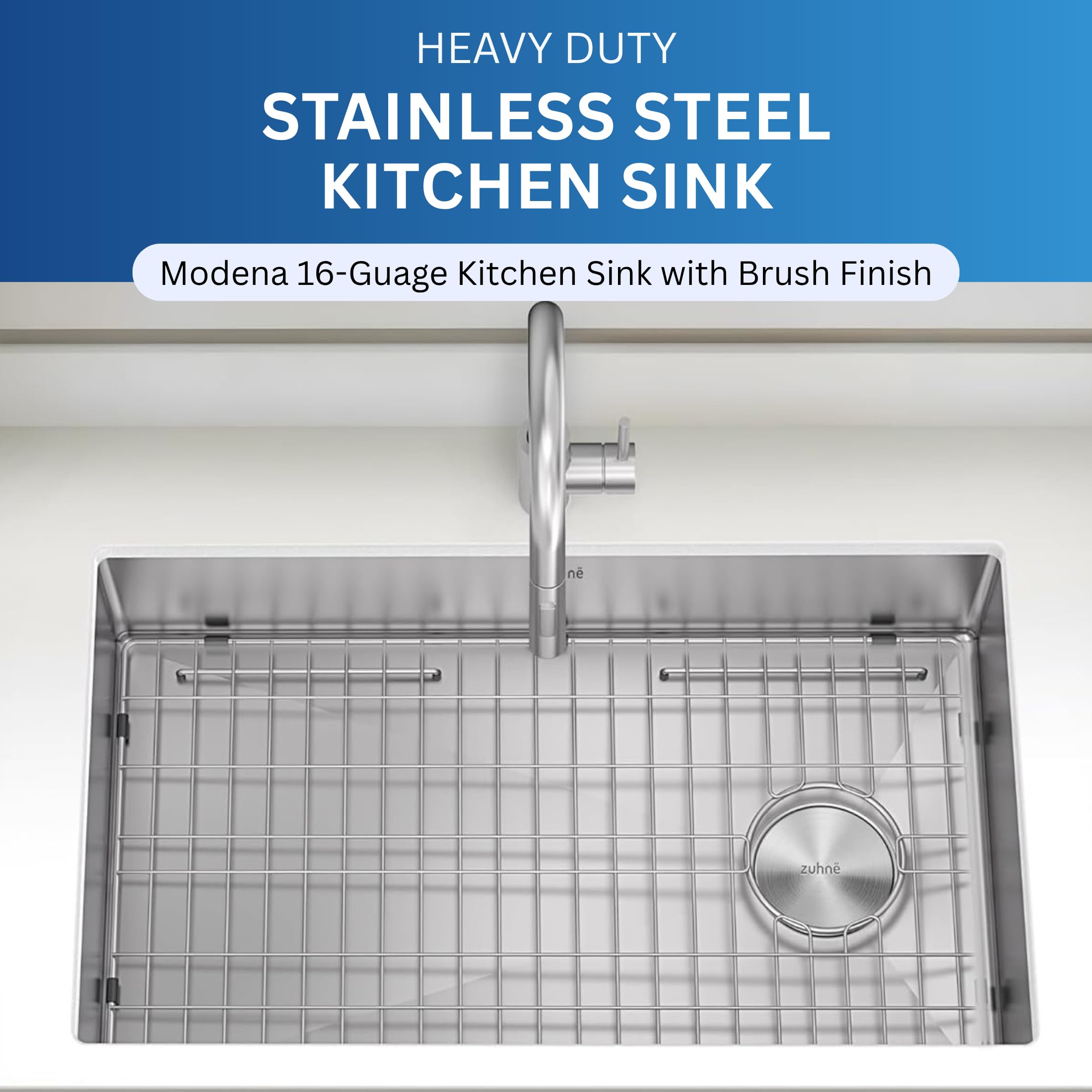 Zuhnë Modena V2 30 ADA Undermo - Stainless Steel Undermount Kitchen Sink 30 review and price