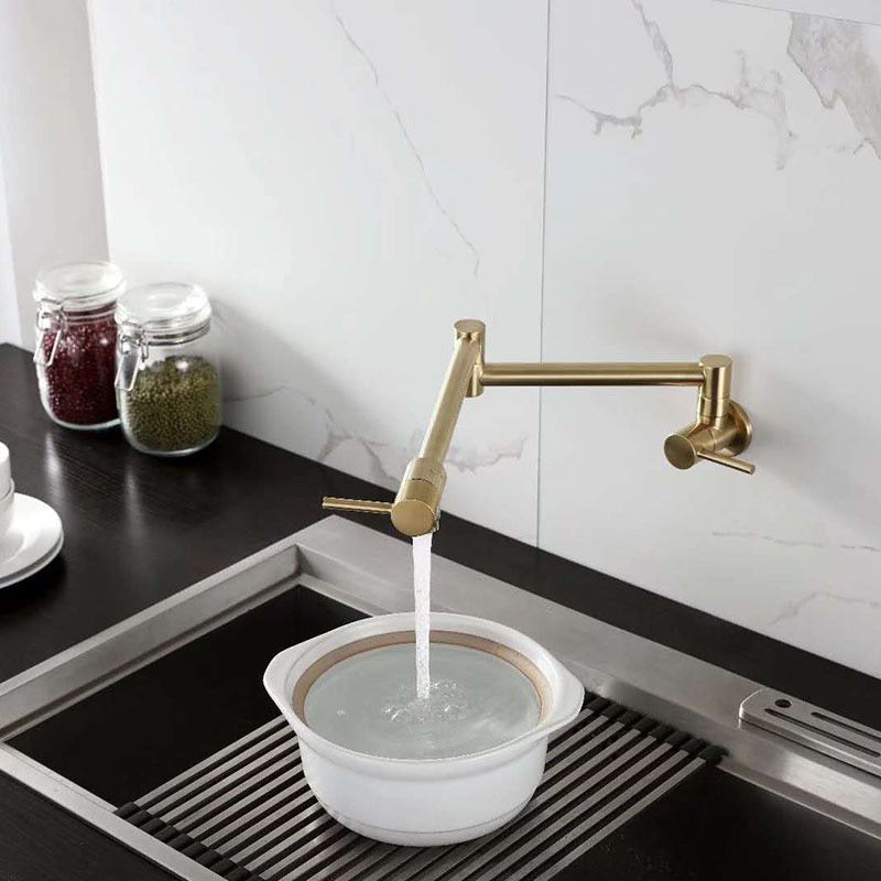 Tuqiu Pot Filler Tap Wall Moun - Pot Filler Faucet Wall Mount Folding review and price