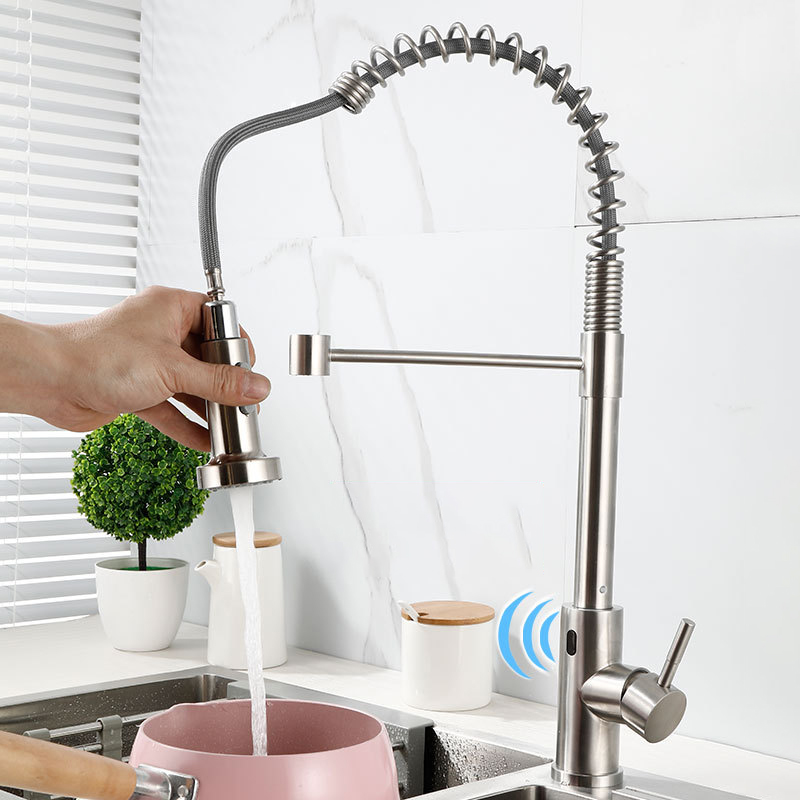 Infrared Motion Sensor Faucet  - Touchless Kitchen Faucet Motion Sensor review and price