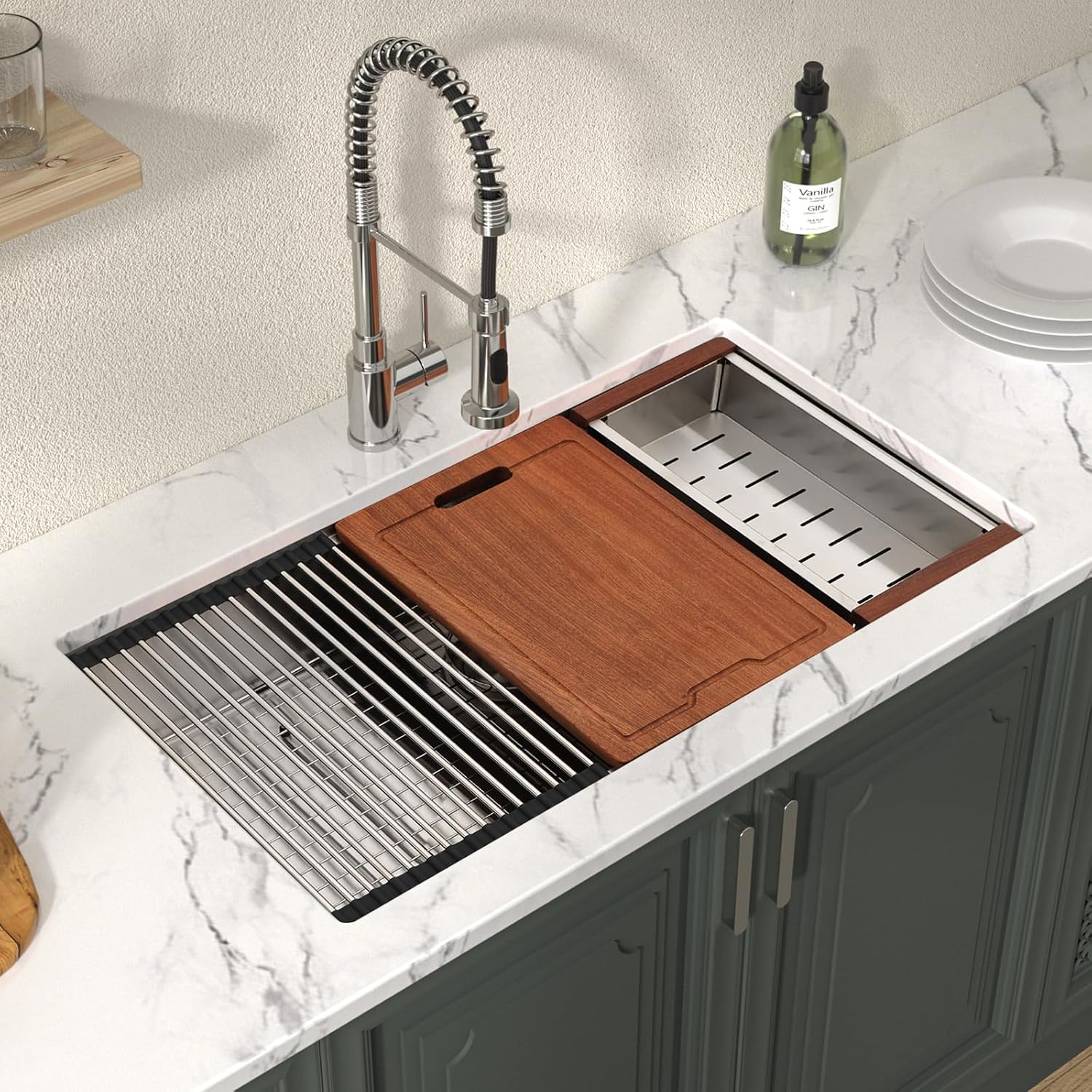 30 Inch Undermount Kitchen Sin - Stainless Steel Undermount Kitchen Sink 30 review and price