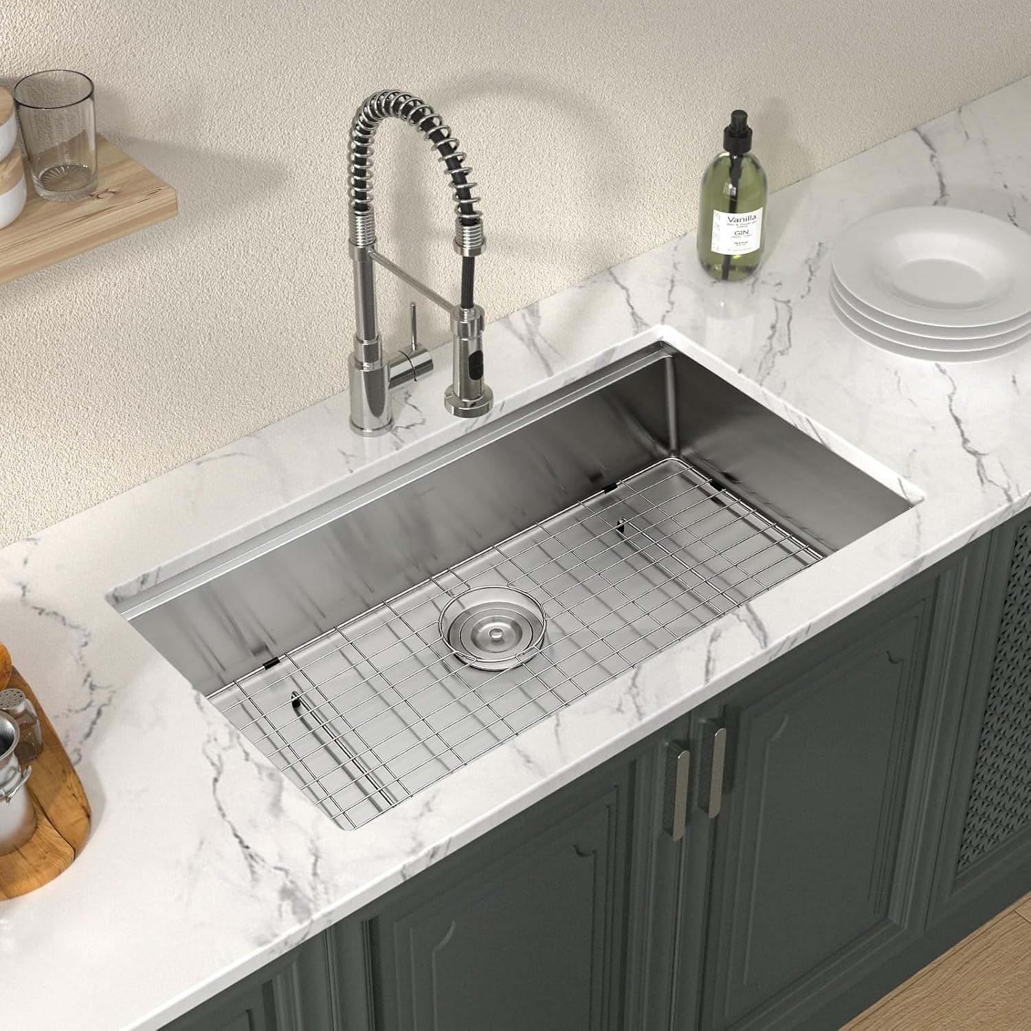 30 Inch Undermount Kitchen Sin - Stainless Steel Undermount Kitchen Sink 30 review and price