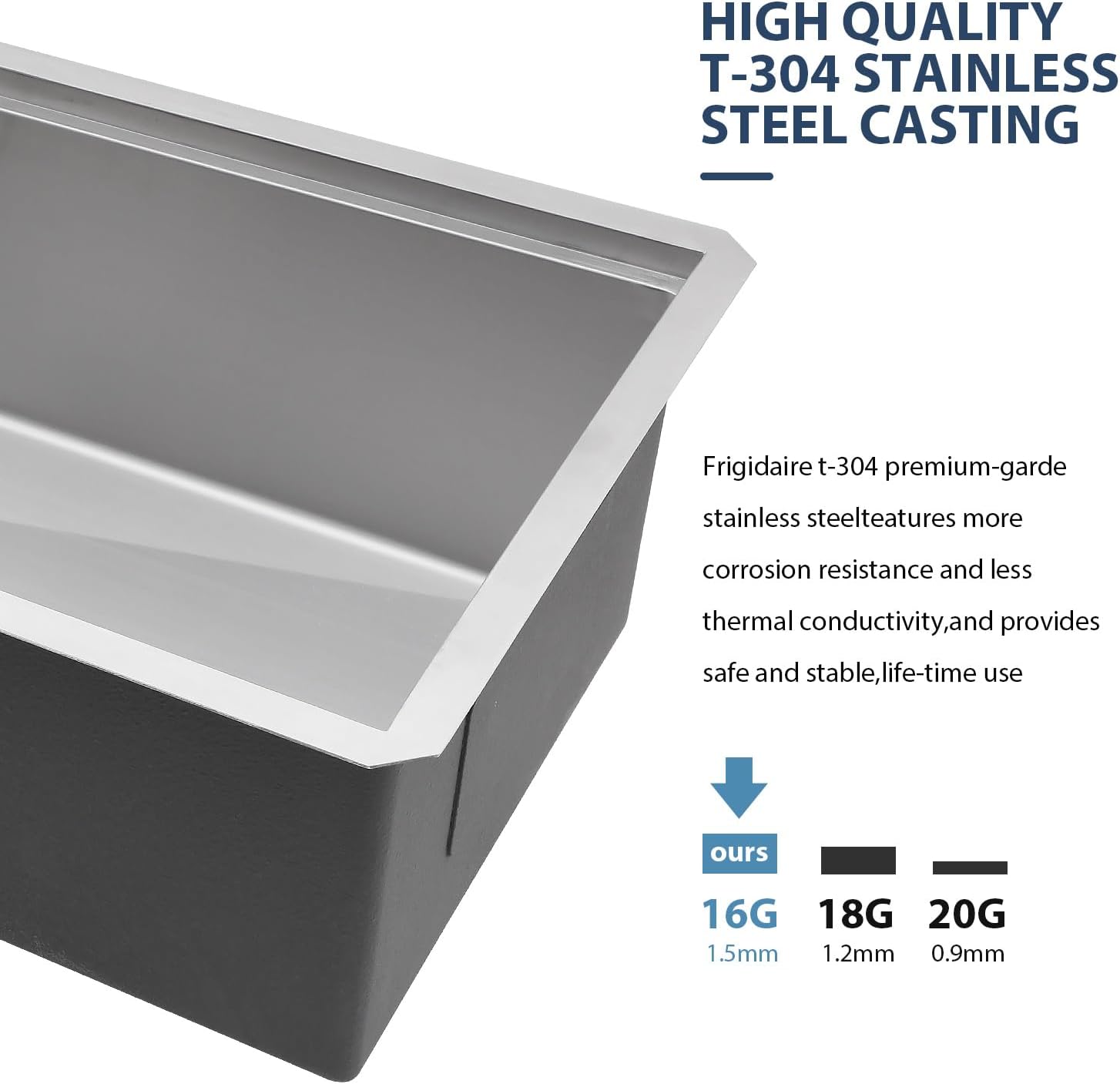 30 Inch Undermount Kitchen Sin - Stainless Steel Undermount Kitchen Sink 30 review and price