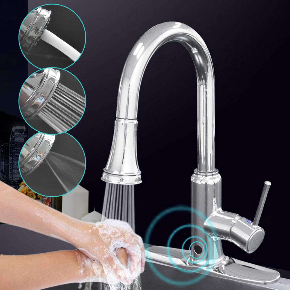 Motion Infrared Sensor Faucet  - Touchless Kitchen Faucet Motion Sensor review and price