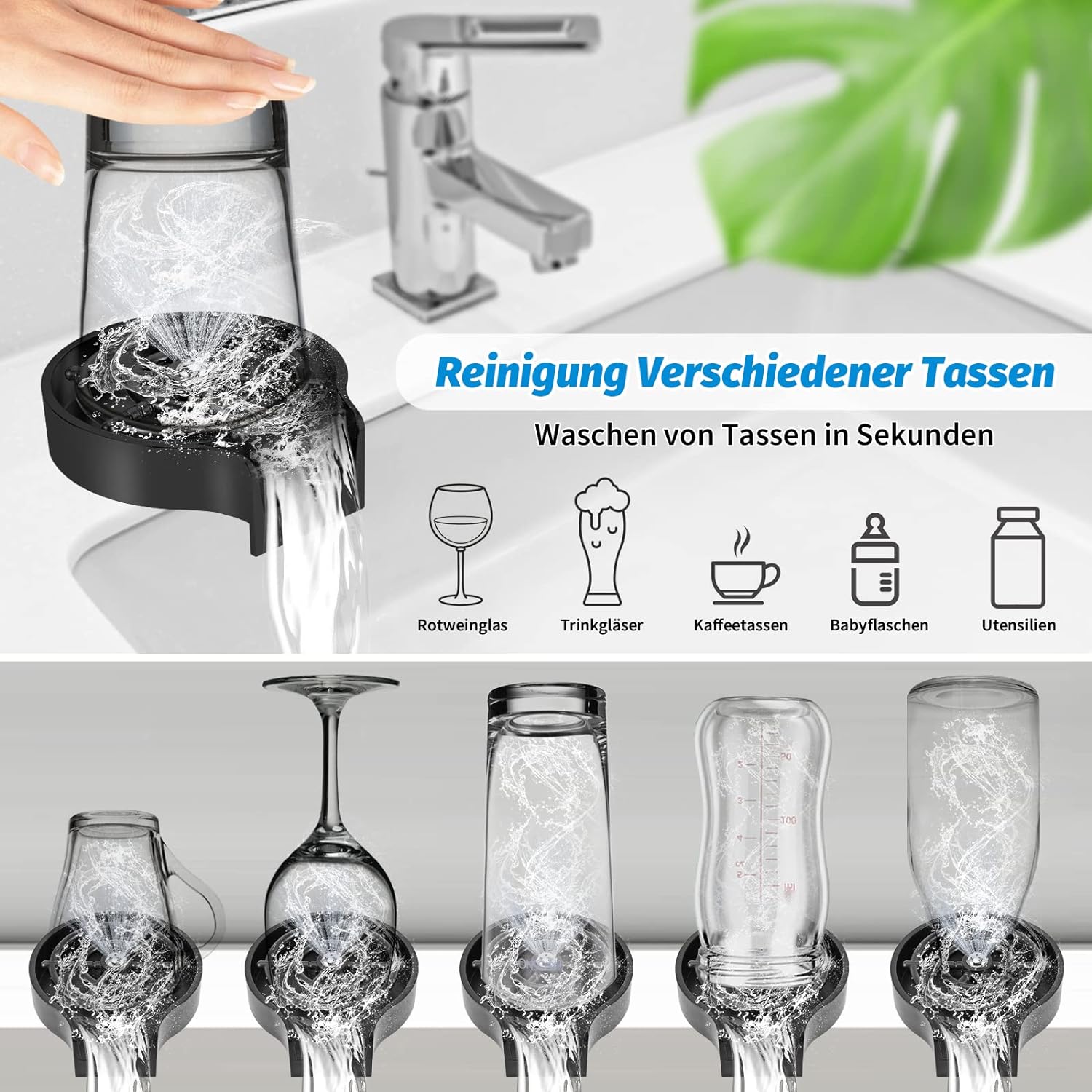 Faucet Glass Rinser High Press - Glass Rinser For Kitchen Sink Metal review and price