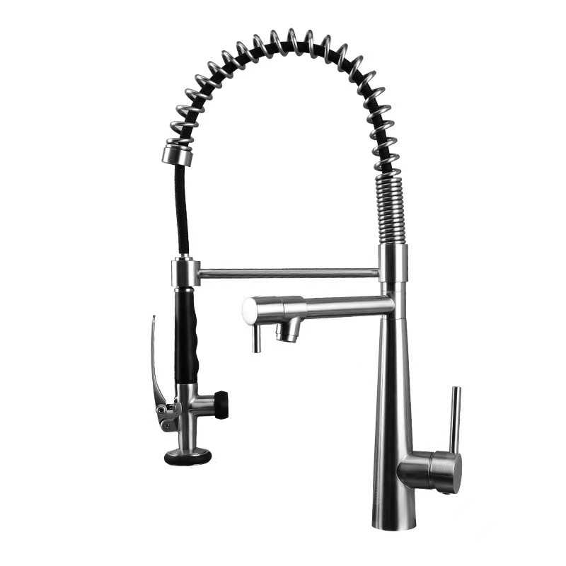 Premium Brushed Nickel Pull-Do - Pull Down Spray Kitchen Faucet Brushed Nickel review and price