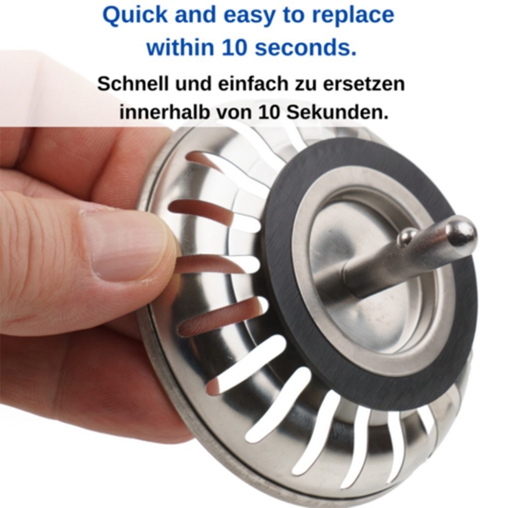 5pcs Rubber Sink Filter Franke - Kitchen Sink Drain Strainer Basket review and price