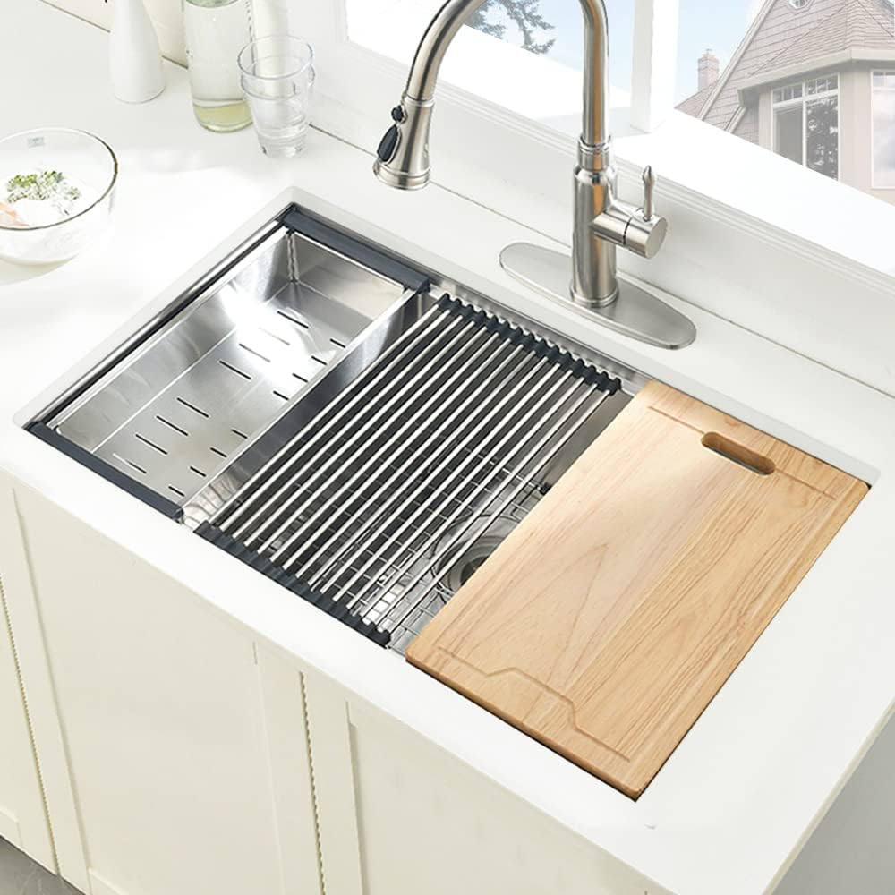 30 Inch Undermount Kitchen Sin - Stainless Steel Undermount Kitchen Sink 30 review and price