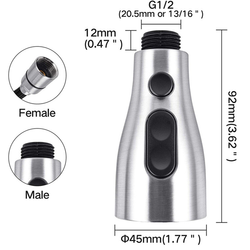 ABWP-2X Kitchen Sink Pull Down - Pull Down Spray Kitchen Faucet Brushed Nickel review and price