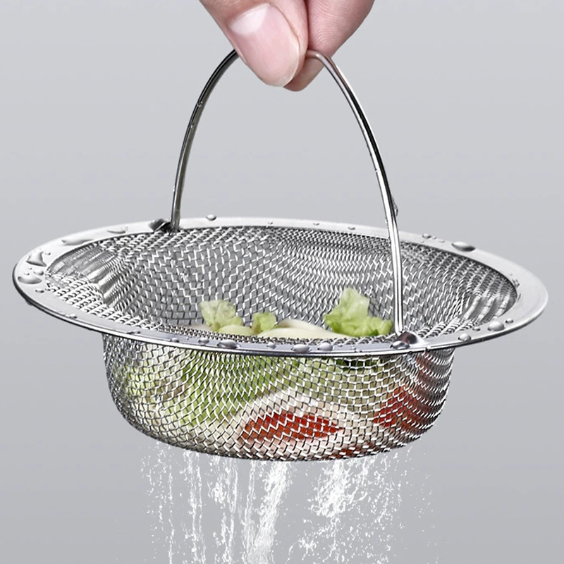 Thickened Anti-Clog Drain Filt - Kitchen Sink Drain Strainer Basket review and price