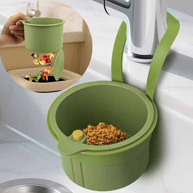 Press-Type Drain Basket: Food  - Kitchen Sink Drain Strainer Basket review and price