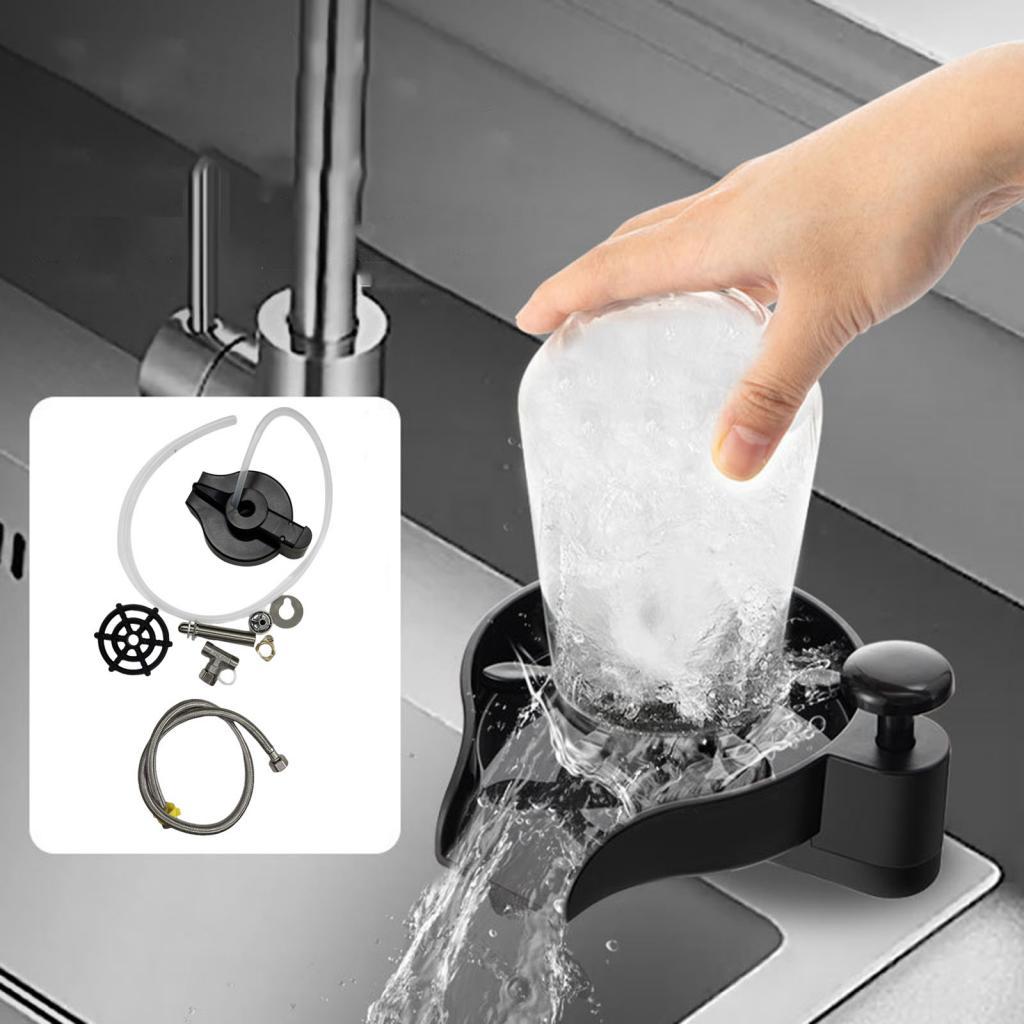 Bar Glass Rinser with Valve Bo - Glass Rinser For Kitchen Sink Metal review and price