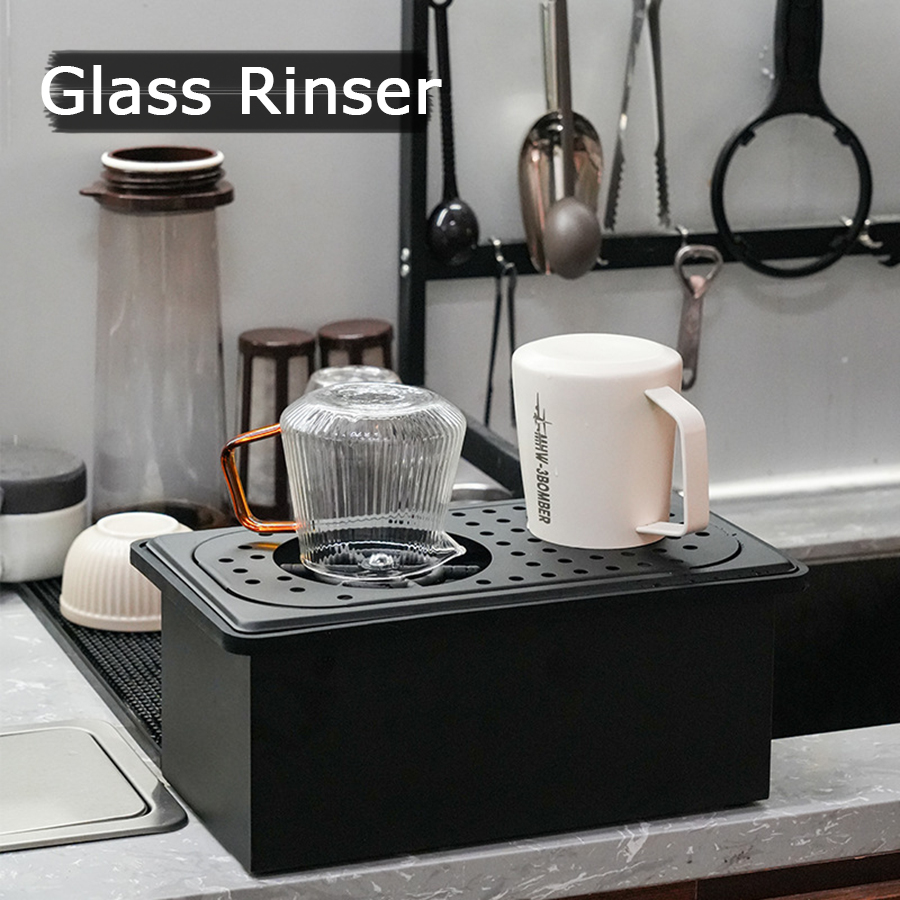 Automatic High Pressure Multi  - Glass Rinser For Kitchen Sink Metal review and price