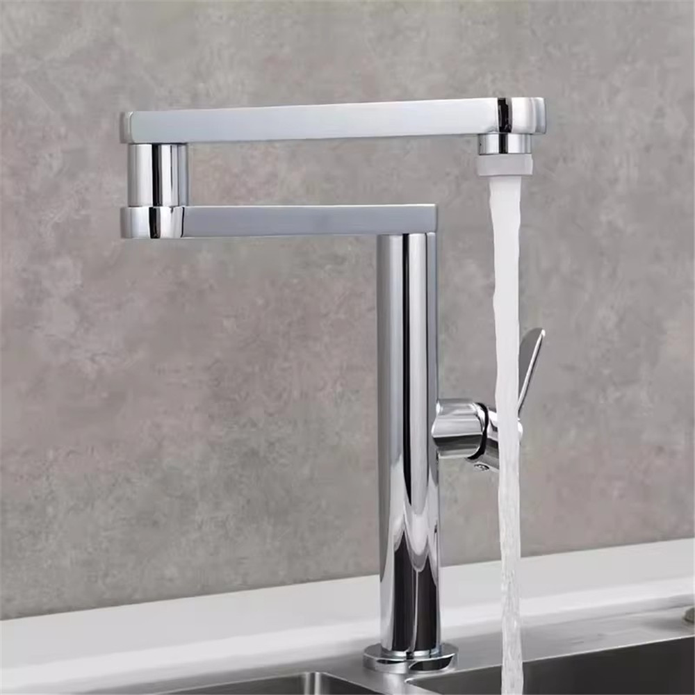 Brushed Gold Pot Filler Tap De - Pot Filler Faucet Wall Mount Folding review and price