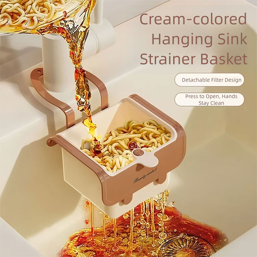 Hangable Kitchen Drainer Self- - Kitchen Sink Drain Strainer Basket review and price