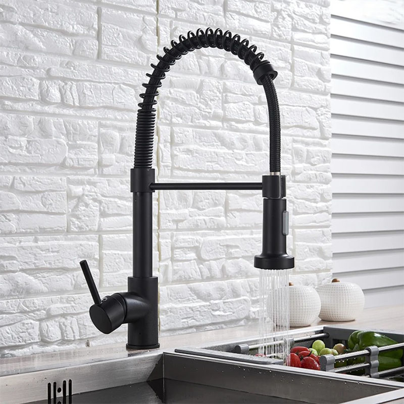 Gold Kitchen Sink Faucet One H - Matte Black Kitchen Sink Faucet Spring review and price