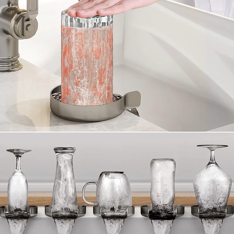 Stainless Steel Glass Rinser f - Glass Rinser For Kitchen Sink Metal review and price