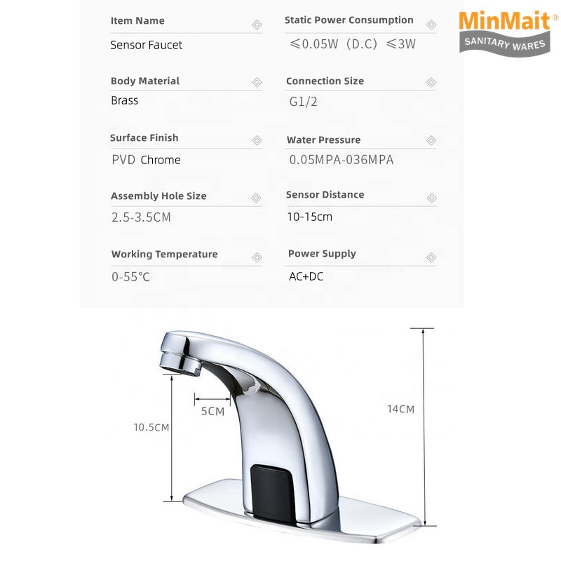 Brass Sink Smart Automatic Mot - Touchless Kitchen Faucet Motion Sensor review and price