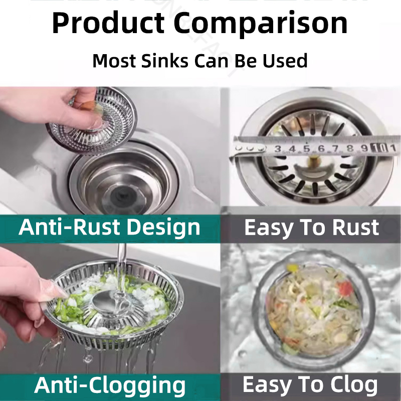 Kitchen Sink Drain Strainer wi - Kitchen Sink Drain Strainer Basket review and price