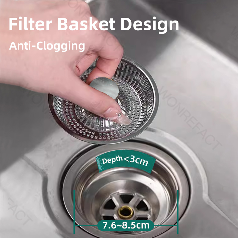Kitchen Sink Drain Strainer wi - Kitchen Sink Drain Strainer Basket review and price