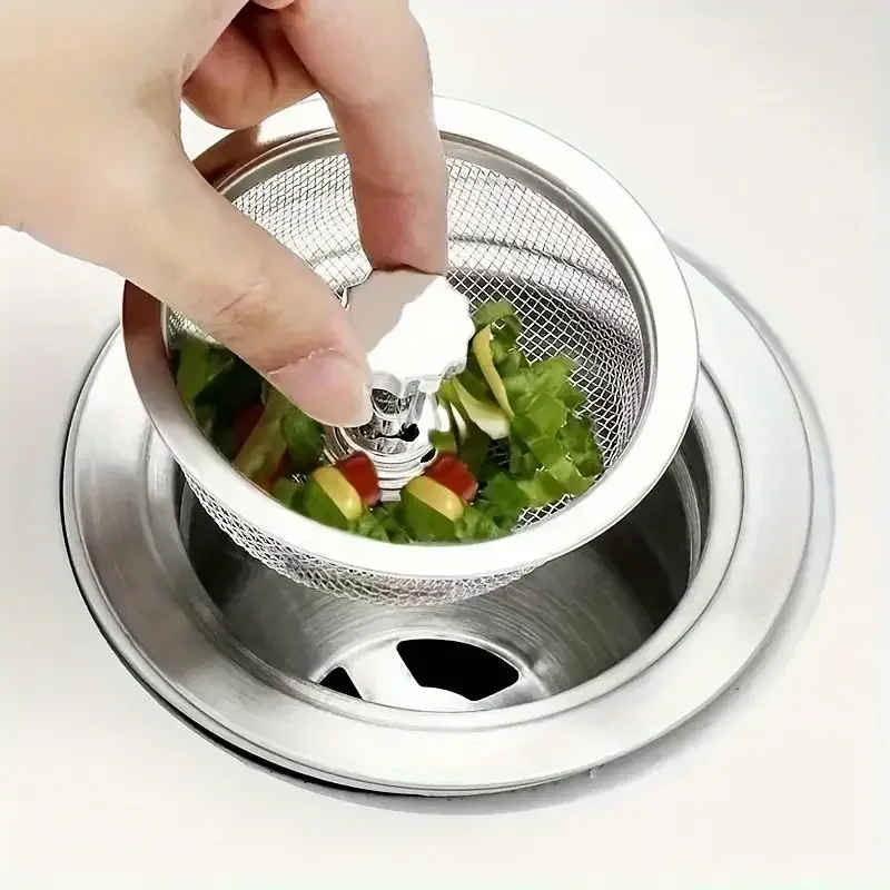 2/4PCS Stainless Steel Kitchen - Kitchen Sink Drain Strainer Basket review and price