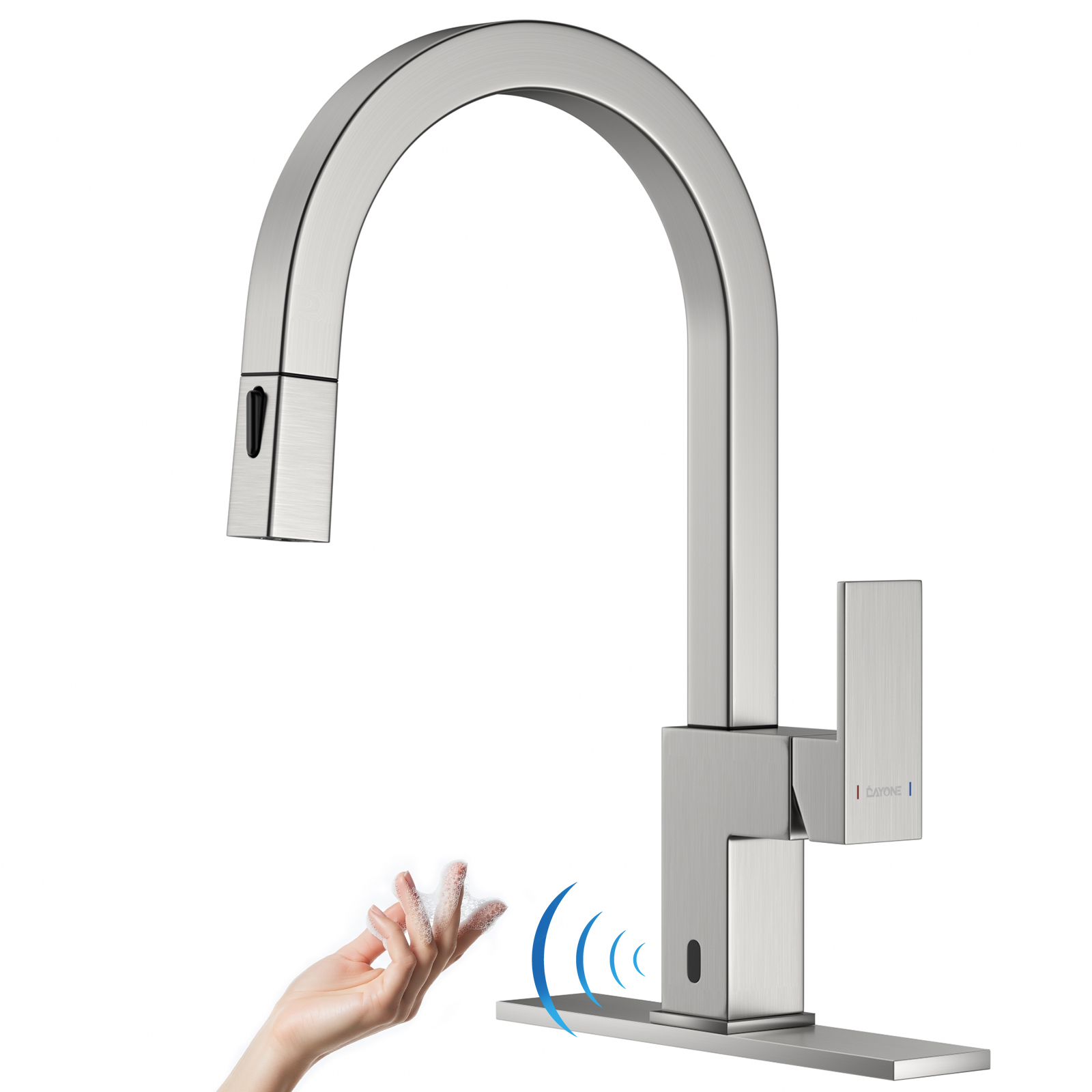 DAYONE Touchless Kitchen Fauce - Touchless Kitchen Faucet Motion Sensor review and price