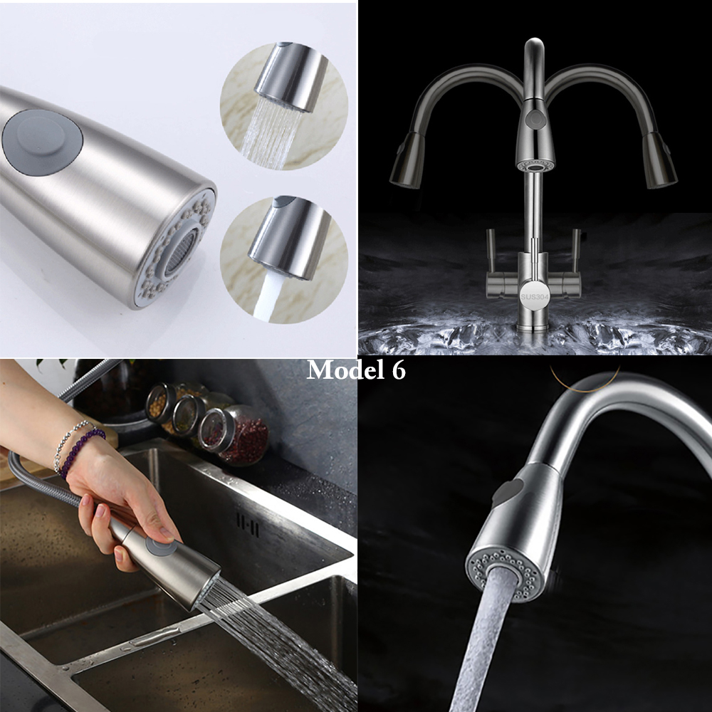 Brushed Kitchen Pull Out Down  - Pull Down Spray Kitchen Faucet Brushed Nickel review and price