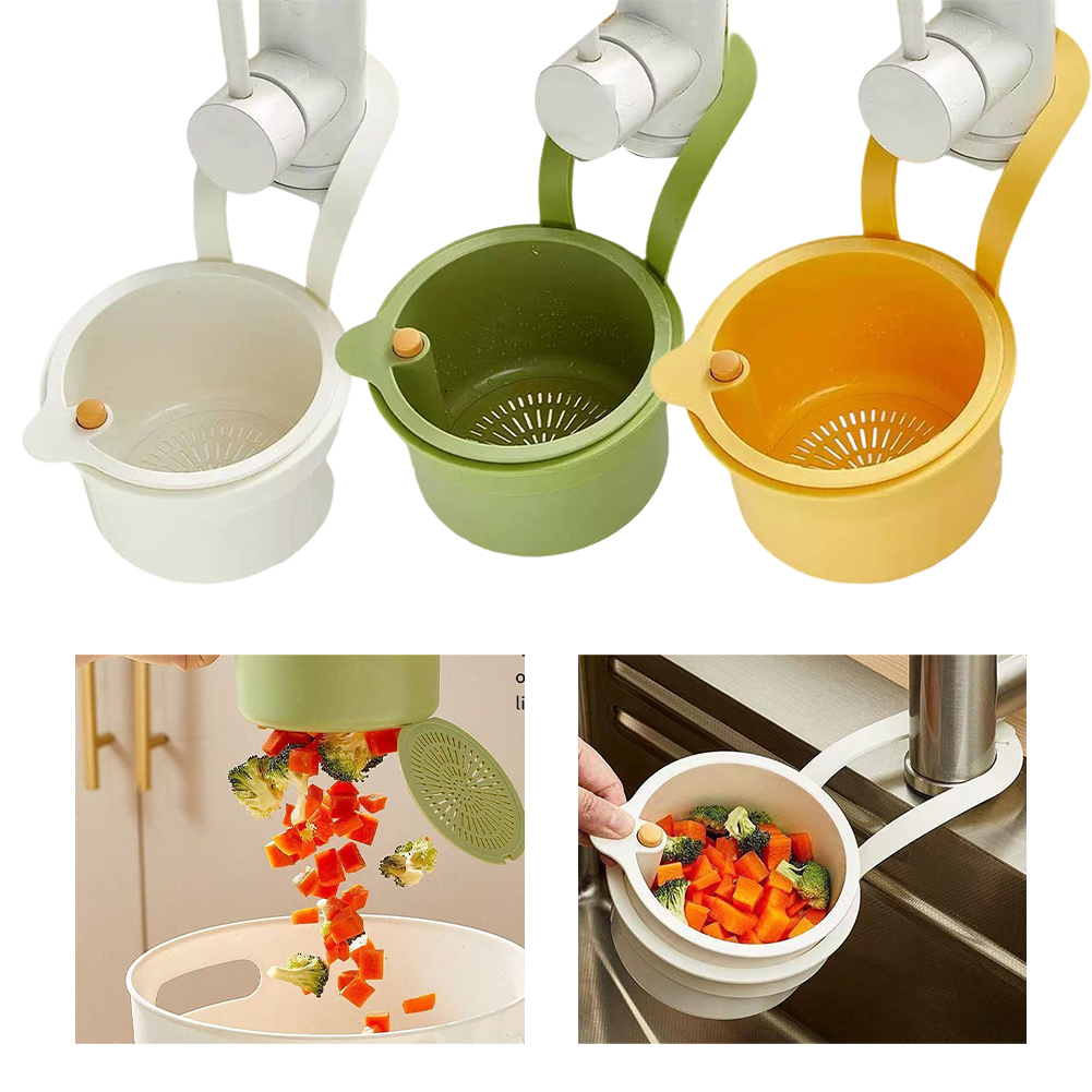 1Pc Press-Type Drain Basket: F - Kitchen Sink Drain Strainer Basket review and price