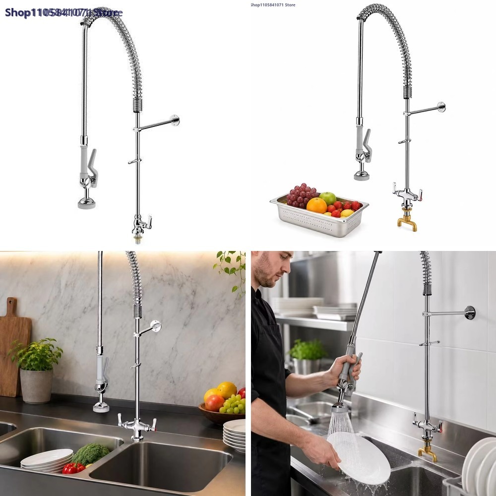 Commercial Kitchen Sink Faucet - Commercial Pre Rinse Kitchen Faucet Wall review and price