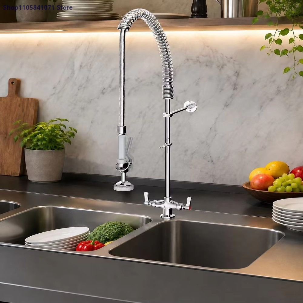 Commercial Kitchen Sink Faucet - Commercial Pre Rinse Kitchen Faucet Wall review and price