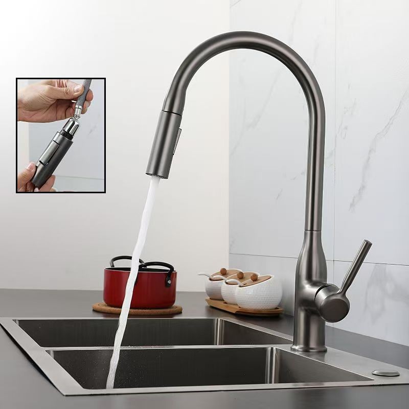 Brushed Nickel Pull Out Down K - Pull Down Spray Kitchen Faucet Brushed Nickel review and price