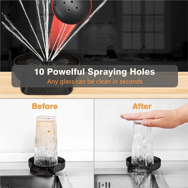 Stainless Steel Glass Rinser f - Glass Rinser For Kitchen Sink Metal review and price