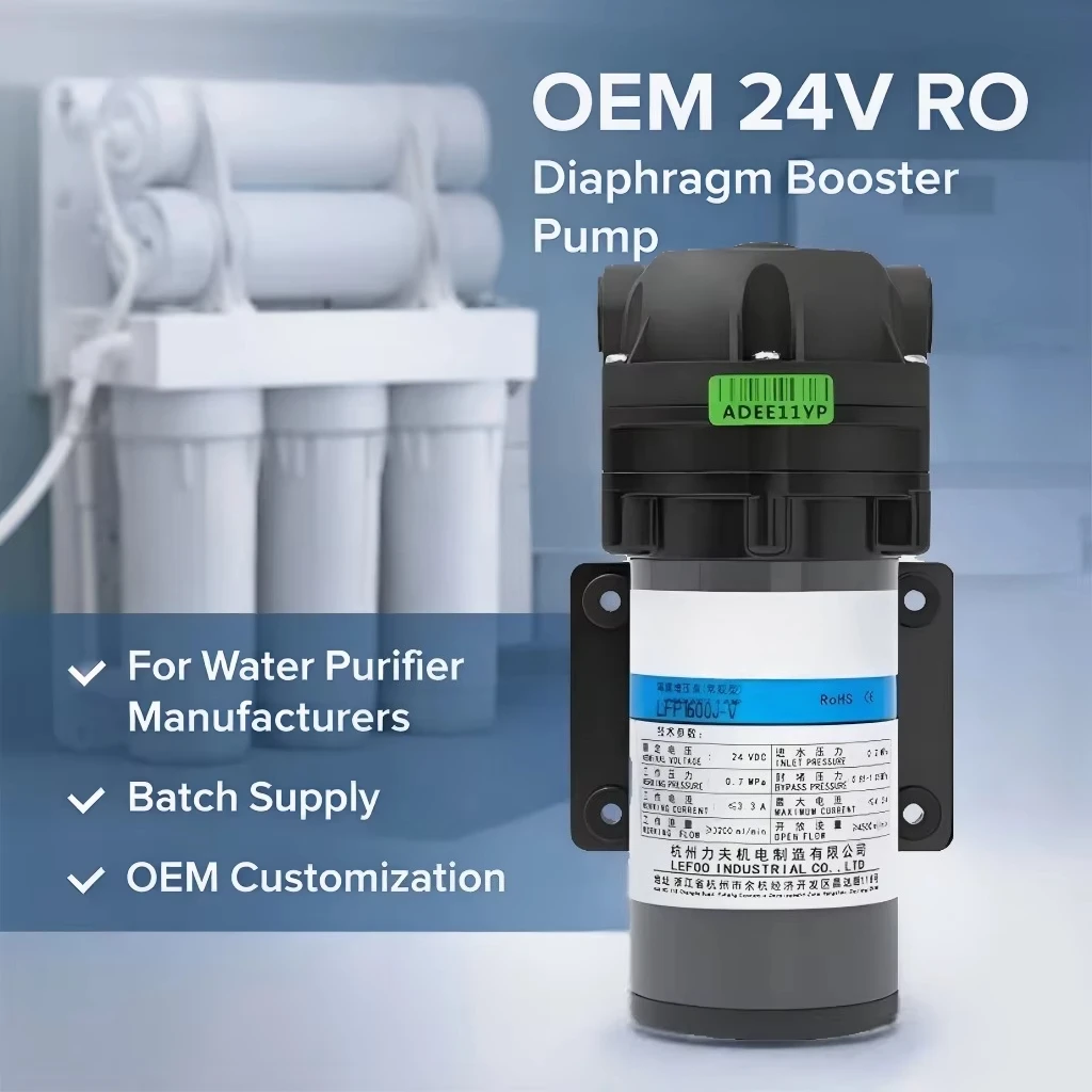 Low Noise 24VDC 600GPD Reverse - Water Purifier Ro Reverse Osmosis 600Gpd review and price