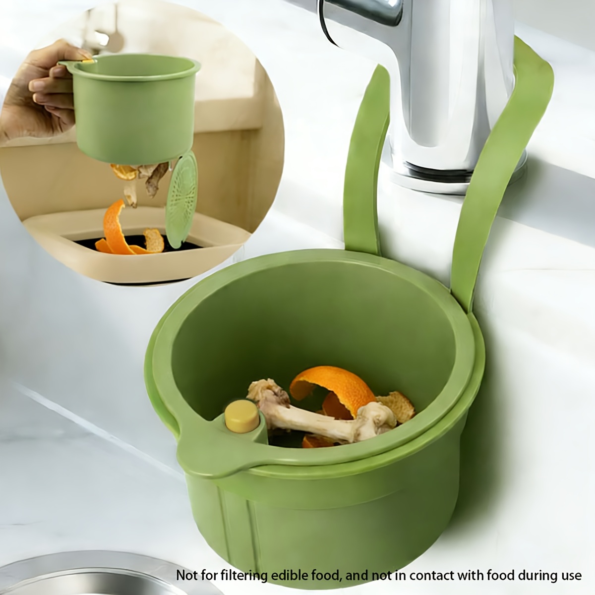 Portable Hanging Sink Food Was - Kitchen Sink Drain Strainer Basket review and price