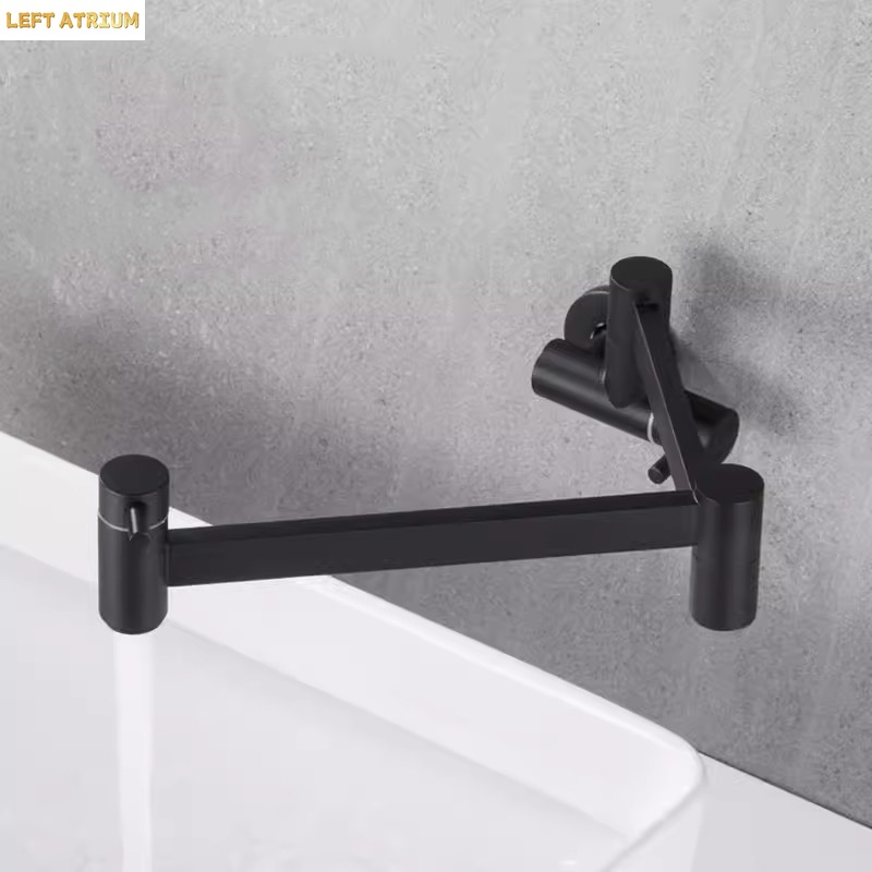 Pot Filler Tap Brass Wall Moun - Pot Filler Faucet Wall Mount Folding review and price