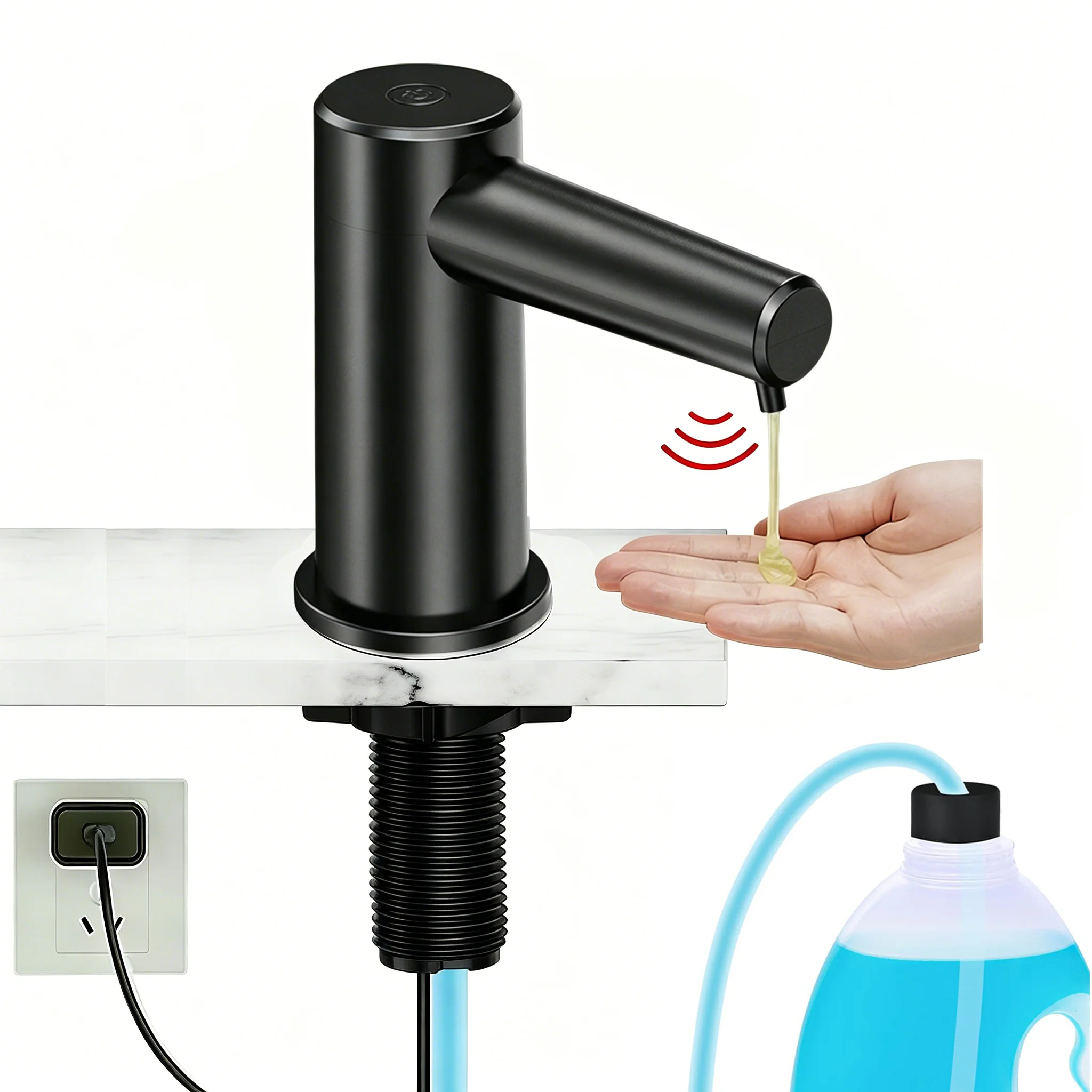 Touchless Automatic Soap Dispe - Automatic Soap Dispenser Kitchen Sink review and price